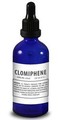 Clomiphène, étiquette de front