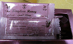 Unauthorized sexual enhancement products - Kingdom Honey for Her