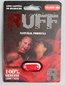 Unauthorized sexual enhancement product - RUFF Natural Formula capsules