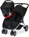 Britax B-Agile Double Stroller (in travel system mode)
