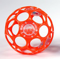 Orange Oball Rattle
