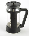 Bialetti coffee press in black.