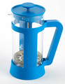 Bialetti coffee press in blue.