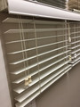2” Faux wood Horizontal Blinds-Side View
