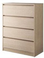 Room Essentials 4-drawer dresser in Maple, 10220352
