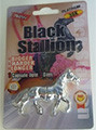 Black Stallion Platinum 30K - étiquette affichée sur le devant 