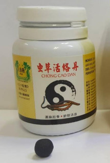 Chong Cao Dan pills – front label