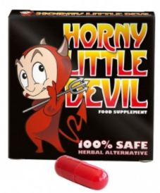 Produits non autorisés vendus pour améliorer la performance sexuelle - Horny Little Devil