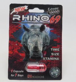 Unauthorized Weight Loss Products - Rhino 69 Extreme 50000 capsules