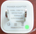 Chargeur USB à port unique, Couleur : blanc