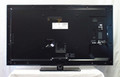 Panasonic 55-inch LCD Television with swivel stand, rear view, model number location back centre