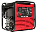Honda Portable Generator, Model EG2800i (front/side view); Brand Name (HONDA) and Model (EG2800i) appear in white/red lettering on black control panel