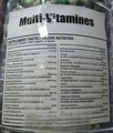 Multi-Vitamines sold in bulk (in a dispenser labelled as 