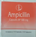 Ampicillin (cachets d'ampicilline BP 500 mg)