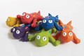 Grenouilles en caoutchouc, six couleurs (7752460)