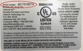 Serial number on the left side of the silver sticker on the bottom of the unit