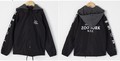 Zoo York Coach Jacket: chest/back/sleeve prints, various colours (black shown)