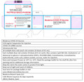 Carton label for Moderna COVID-19 Vaccine with English-only labelling