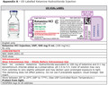US-Labelled Ketamine Hydrochloride Injection