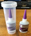 Affected: Bob Smith Industries Insta-Cure+™ Gap Filling (various sizes) without a child-resistant container (right). Not affected: Insta-Cure+™ Gap Filling (various sizes) with child-resistant container (left)