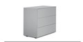 100144158 - Lauki 32” Three Drawer Dresser - Glacier Grey