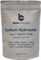 Hydroxyde de sodium emballé dans un sac à glissière 