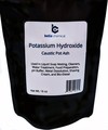 Potassium hydroxide packaged in zip closure