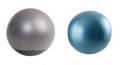 Swiss Ball Stable Grey and Swiss Ball (Grey with dark grey bottom, and Blue)