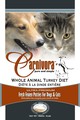 Carnivora Brand Whole Animal Turkey Diet, Ultra Premium Fresh Frozen Patties for Dogs & Cats Bags