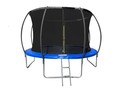 Coolmore brand 12 foot Super Bounce trampoline with Enclosure and Fiberglass Ladder