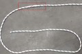 Corde Axis 11 mm avec extrémités attachées ensemble (qualité professionnelle)