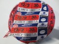 Southwire branded 12/2 gauge coiled, pre-cut red electrical wire