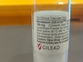 US clinical trial-labelled Remdesivir for Injection Vial distributed by  Gilead Sciences Canada, Inc.