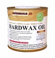 INTERBUILD Hardwax Wood Oil, 250 mL size, Organic Light Oak