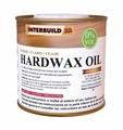 INTERBUILD Hardwax Wood Oil, 250 mL size, Organic Clear