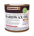 Teinture à l’huile pour bois naturel Hardwax d’INTERBUILD, 250 ml, Noyer foncé 