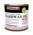 INTERBUILD Hardwax Wood Oil, 250 mL size, Organic Espresso