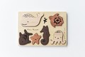 Ocean animal wooden puzzle