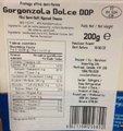Igor - Gorgonzola Dolce DOP, 200 gramme - étiquette