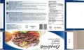 Nutrition Facts-Compliments Super 6 Beef Burgers