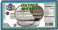 Coconut Biscuits - 850 grams