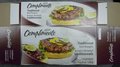 Compliments Traditional Beef Burgers - 12  x 113 g (4 oz) / 1.36 kg