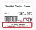 The Meat Shoppe: Shredded Cheddar Cheese