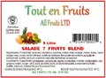 Salade 7 fruits - 5 litre