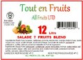 Salade 7 fruits - 12 litre
