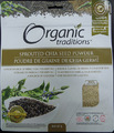 Organic Traditions - Poudre de graine de chia germé - 227 grammes