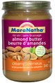 MaraNatha brand no stir almond butter - creamy no hydrogenated oils - 340 g