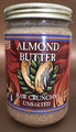 Trader Joe's brand Almond Butter - Raw Crunchy Unsalted - 454 g