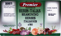 Premier: Herbs Italian Seasoning 1 kilograms