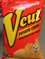 Jack 'N Jill – « Potato Chips Vcut – Spicy Barbecue Flavor » – 60 grammes
